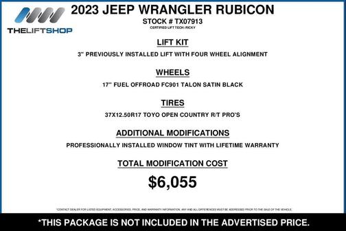 2023 Jeep Wrangler Rubicon