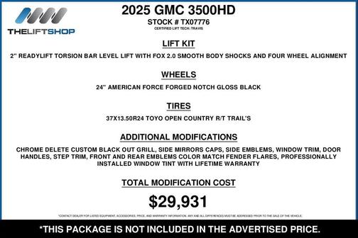 2025 GMC Sierra 3500 Denali