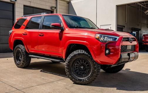 Barcelona Red Metallic 2023 Toyota 4Runner TRD Off Road Premium