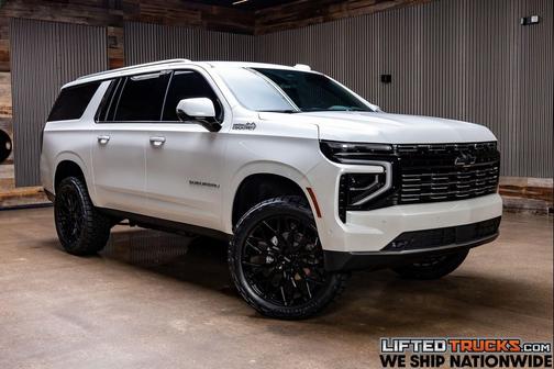 Iridescent Pearl Tricoat 2025 Chevrolet Suburban 4WD High Country