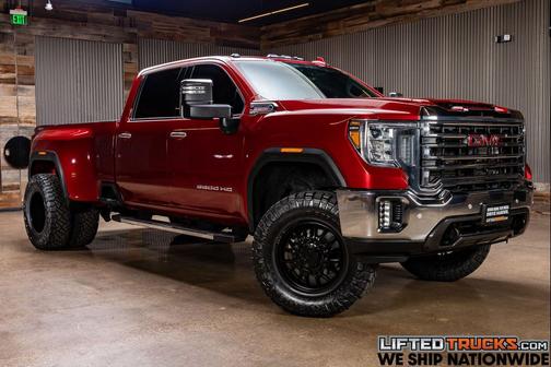 Cayenne Red Tintcoat 2023 GMC Sierra 3500 SLT
