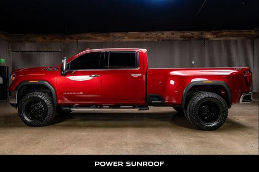 Cayenne Red Tintcoat 2023 GMC Sierra 3500 SLT