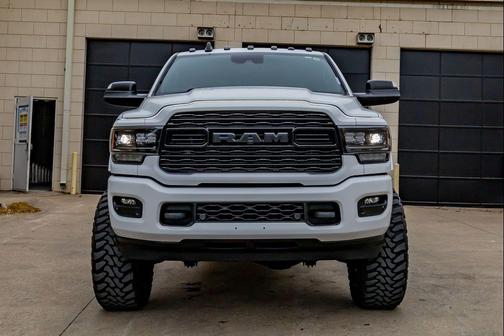 Bright White Clearcoat 2022 RAM 2500 Limited Mega Cab 4x4 6'4' Box