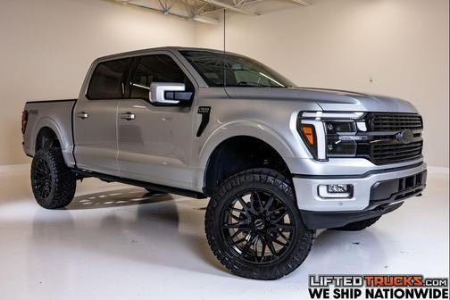 Iconic Silver Metallic 2025 Ford F-150 Platinum