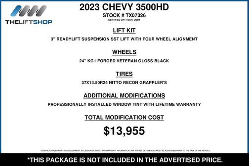 2023 Chevrolet Silverado 3500 High Country