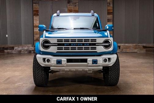 Peak Blue 2024 Ford Bronco Heritage Limited Edition