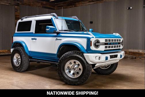 Peak Blue 2024 Ford Bronco Heritage Limited Edition