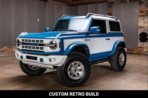 Peak Blue 2024 Ford Bronco Heritage Limited Edition