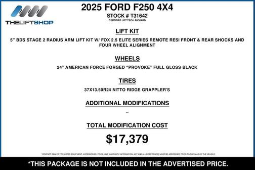 2025 Ford F-250 Platinum