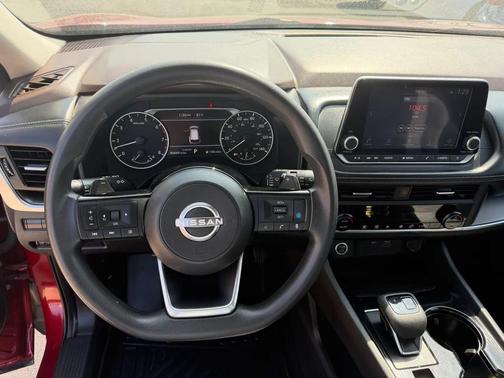 Red 2023 Nissan Rogue SV