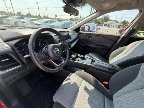 Red 2023 Nissan Rogue SV