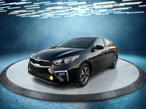 Black 2021 Kia Forte LXS Sedan