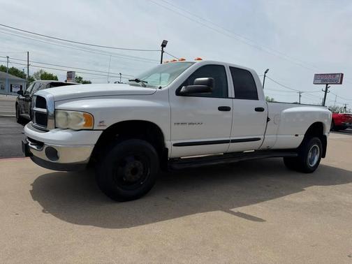White 2004 Dodge Ram 3500 4dr Mega Cab 160.5'' SRW 4WD SLT