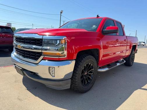 Red 2017 Chevrolet Silverado 1500 1LT