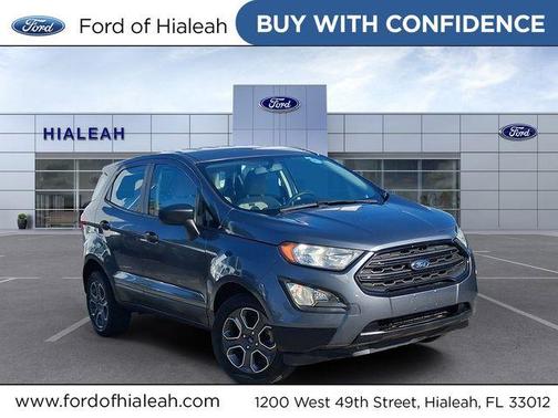 Smoke Metallic 2021 Ford EcoSport S