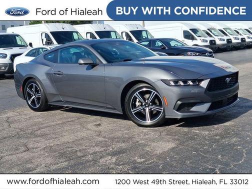 Gray Metallic 2024 Ford Mustang EcoBoost
