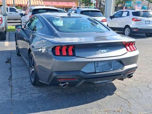 Gray Metallic 2024 Ford Mustang EcoBoost