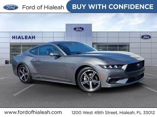 Gray Metallic 2024 Ford Mustang EcoBoost