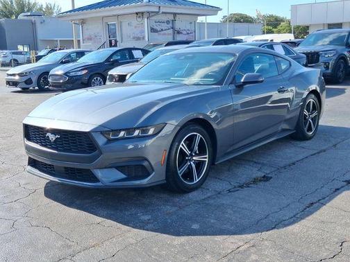 Gray Metallic 2024 Ford Mustang EcoBoost
