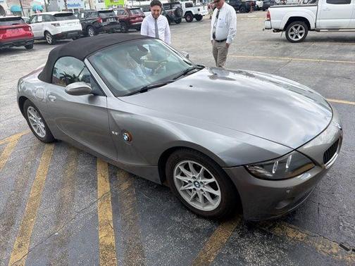 Sterling Gray Metallic 2004 BMW Z4 2.5i Roadster