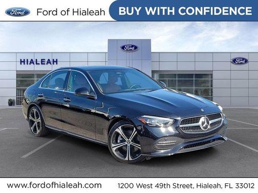 Obsidian Black Metallic 2023 Mercedes-Benz C-Class C 300