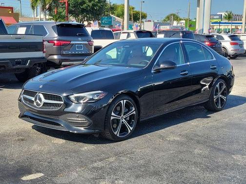 Obsidian Black Metallic 2023 Mercedes-Benz C-Class C 300