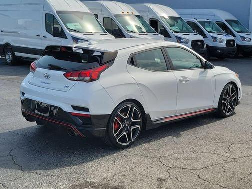 Lunar White 2022 Hyundai Veloster N N