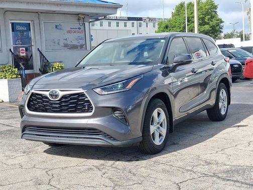 Magnetic Gray Metallic 2021 Toyota Highlander L