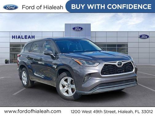 Magnetic Gray Metallic 2021 Toyota Highlander L