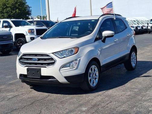 White Platinum 2020 Ford EcoSport SE