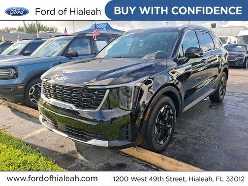 Ebony Black 2025 Kia Sorento S