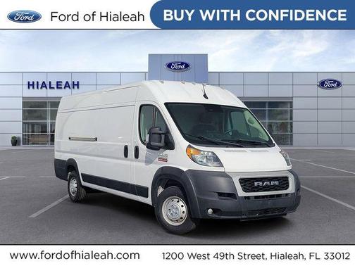 Bright White Clearcoat 2022 RAM ProMaster 3500 High Roof