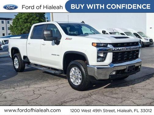 Summit White 2022 Chevrolet Silverado 2500 LT