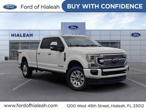 White Metallic 2022 Ford F-250 Limited