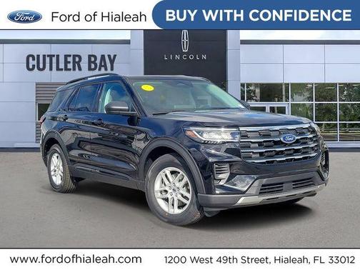 Black Metallic 2026 Ford Explorer Active