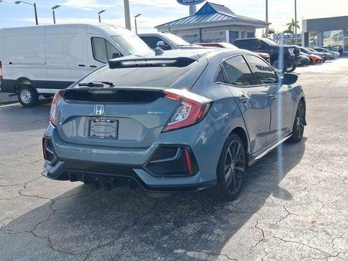 Sonic Gray Pearl 2021 Honda Civic Sport