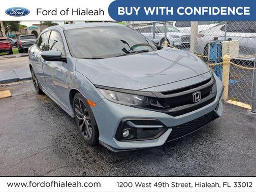Sonic Gray Pearl 2021 Honda Civic Sport