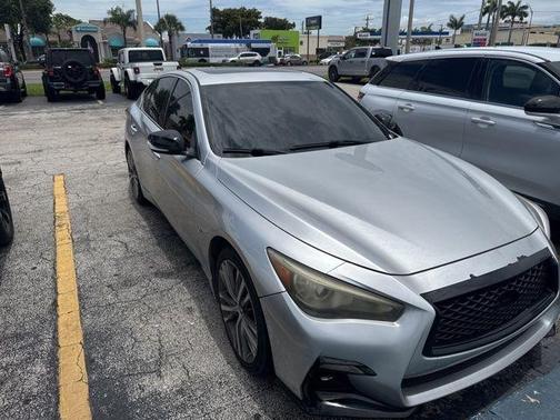 Liquid Platinum 2014 INFINITI Q50 Premium