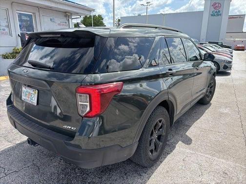 Green Metallic 2024 Ford Explorer Timberline