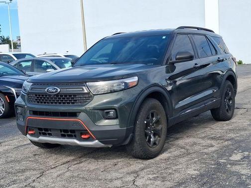 Green Metallic 2024 Ford Explorer Timberline