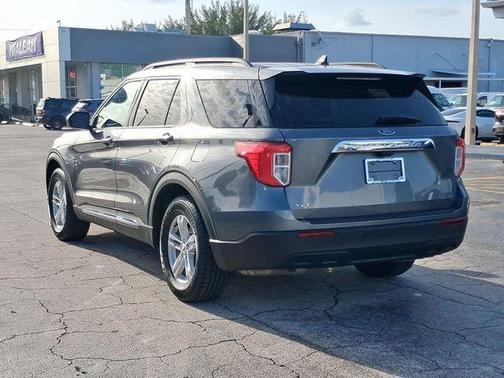 Gray Metallic 2023 Ford Explorer XLT