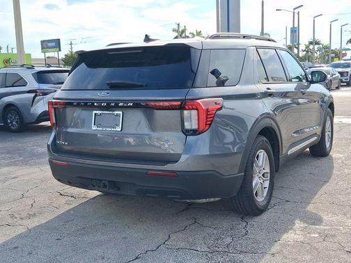 Gray Metallic 2025 Ford Explorer Active