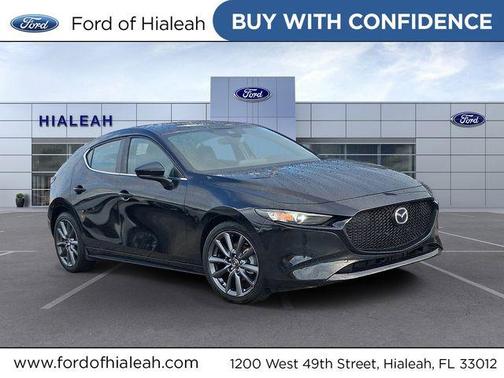 Jet Black Mica 2020 Mazda Mazda3 FWD w/Preferred Package