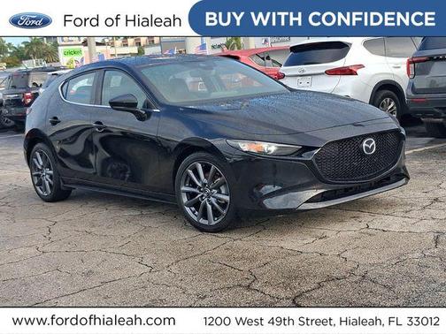 Jet Black Mica 2020 Mazda Mazda3 FWD w/Preferred Package