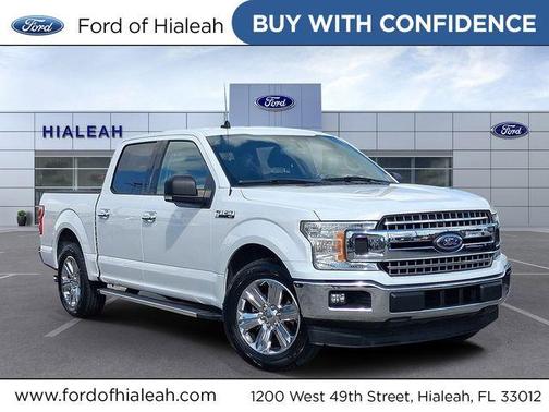 Oxford White 2019 Ford F-150 XLT
