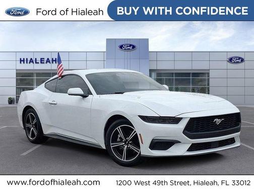 Oxford White 2025 Ford Mustang EcoBoost