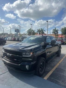 Black 2017 Chevrolet Silverado 1500 LTZ