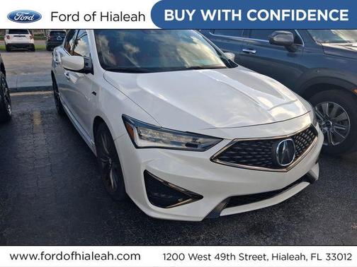 Red 2022 Acura ILX