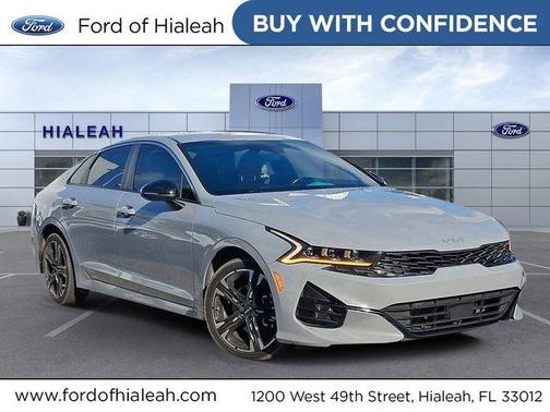 Wolf Gray 2023 Kia K5 GT-Line