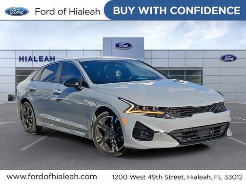 Wolf Gray 2023 Kia K5 GT-Line